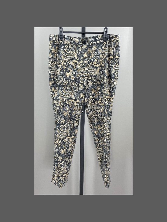 Talbots Pants - NEW Talbots Pants Womens 6 petite black tan floral paisley Hampshire straight